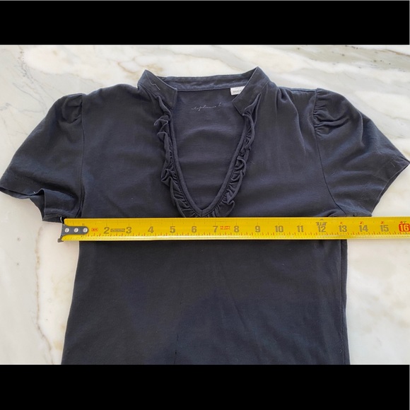STEPHANIE B BLACK T-SHIRT SIZE XS - Picture 3 of 8